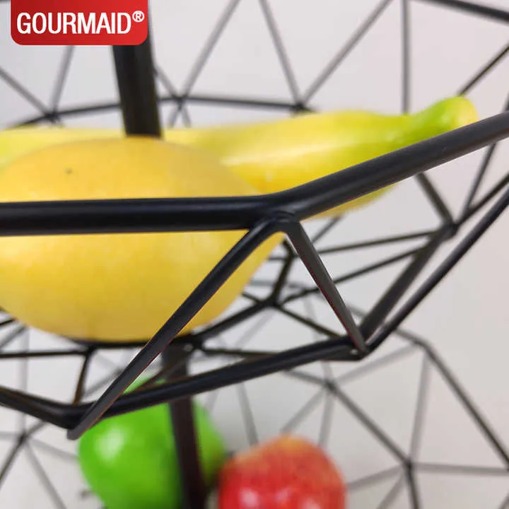 سلة فاكهة معدنية ,metal fruit basket