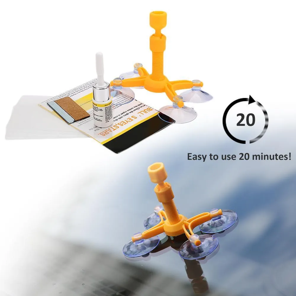 #1 Best Cracked Magic windshield Glass Repair Kit