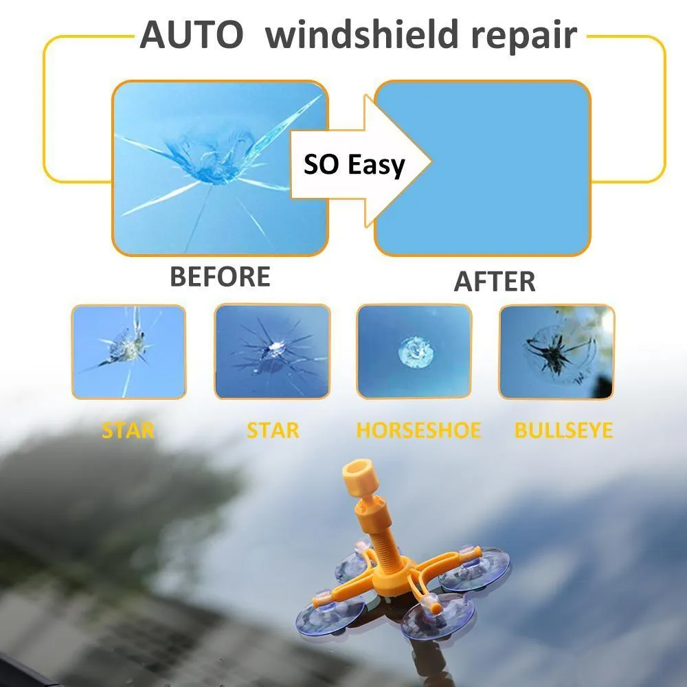 #1 Best Cracked Magic windshield Glass Repair Kit