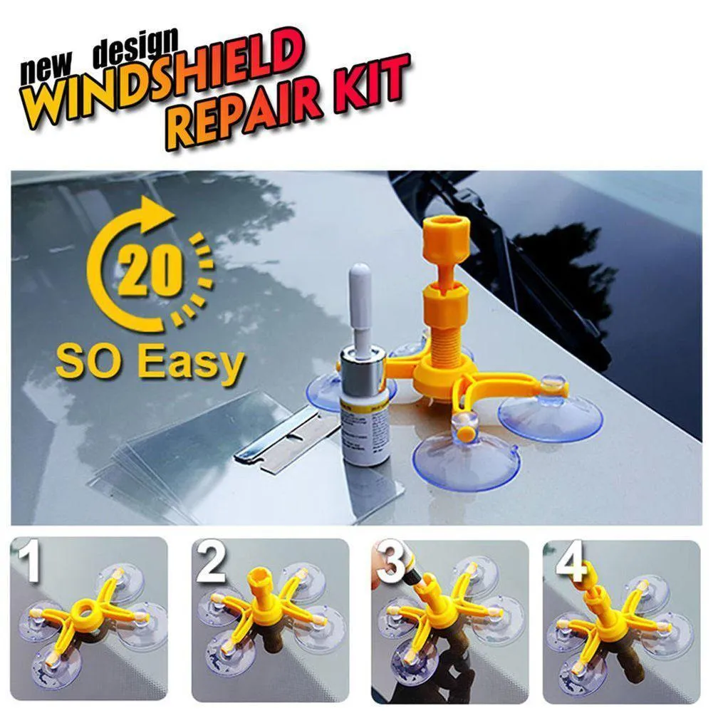 #1 Best Cracked Magic windshield Glass Repair Kit