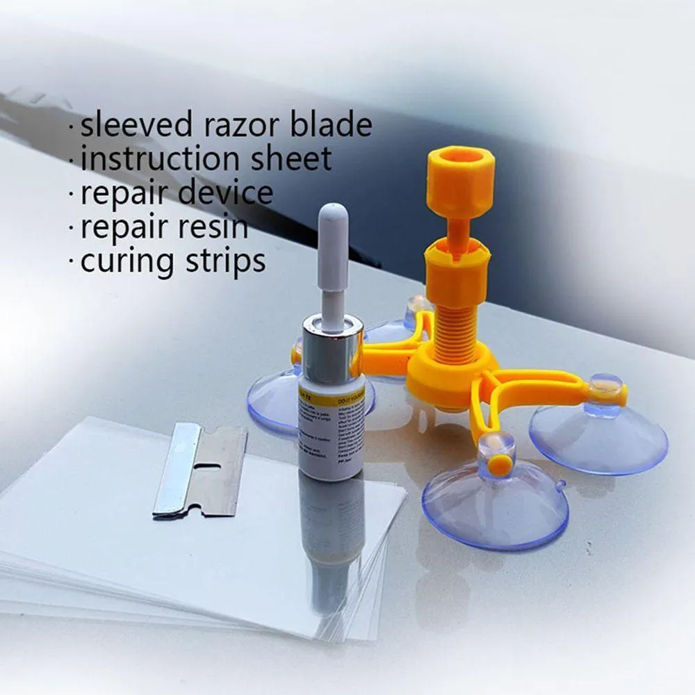 #1 Best Cracked Magic windshield Glass Repair Kit