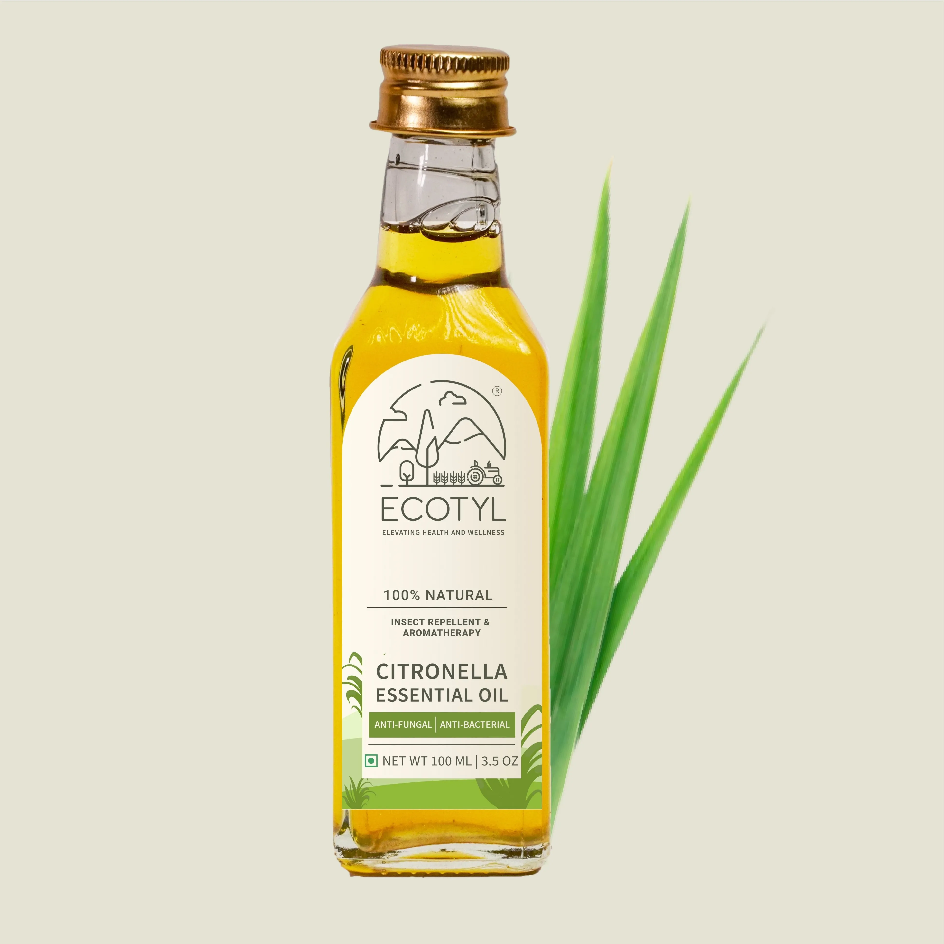Citronella Oil Natural Mosquito & Insect Repellent Toxin Free