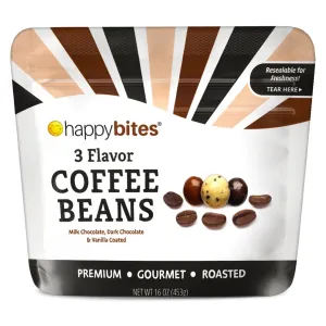 Happy Bites Chocolate Coffee Beans Tri-Flavor