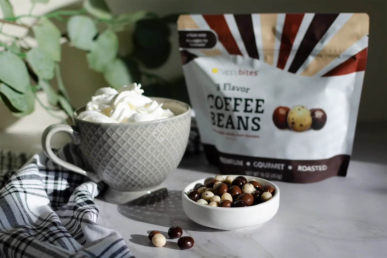 Happy Bites Chocolate Coffee Beans Tri-Flavor