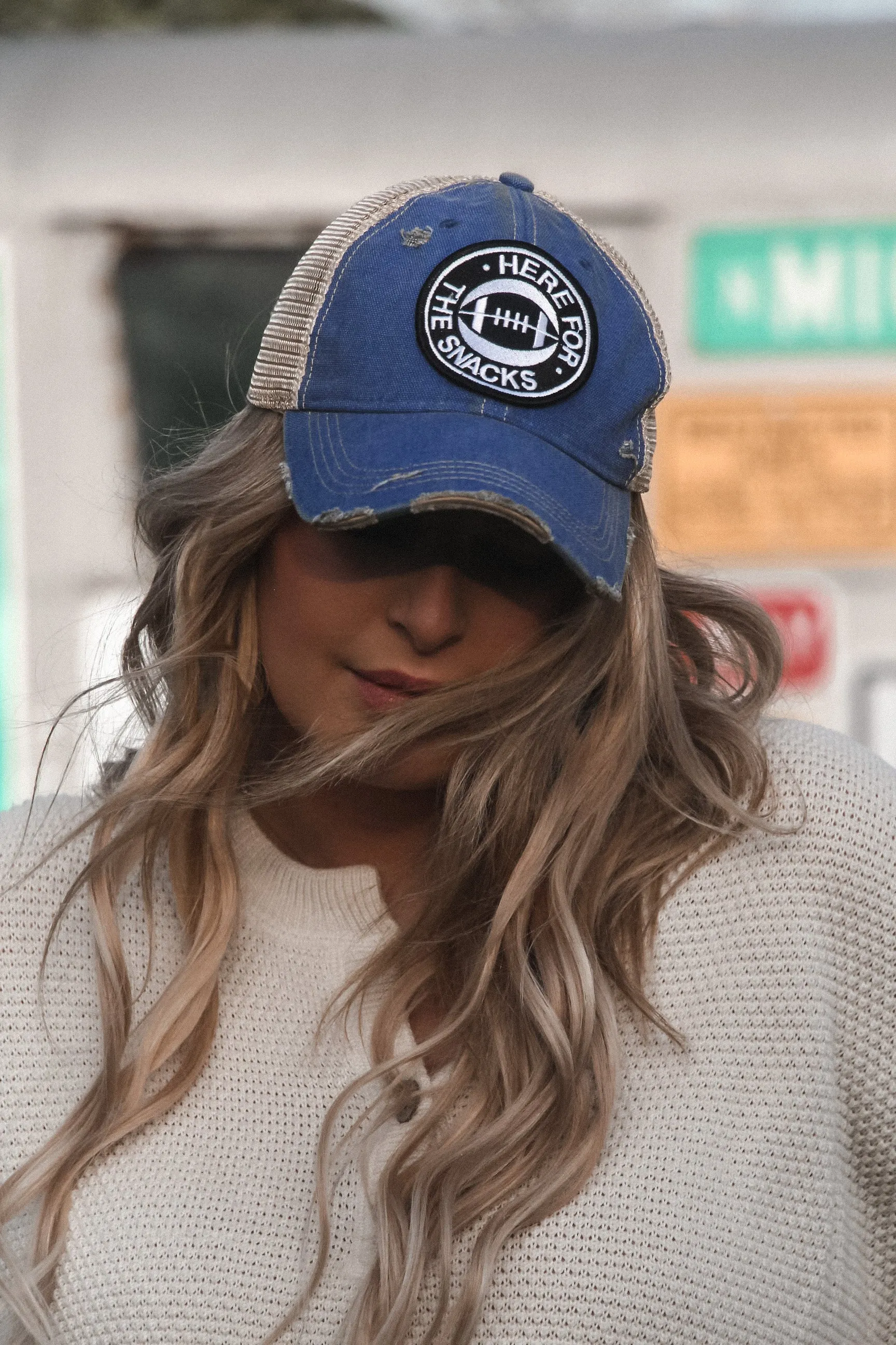Here For The Snacks Hat