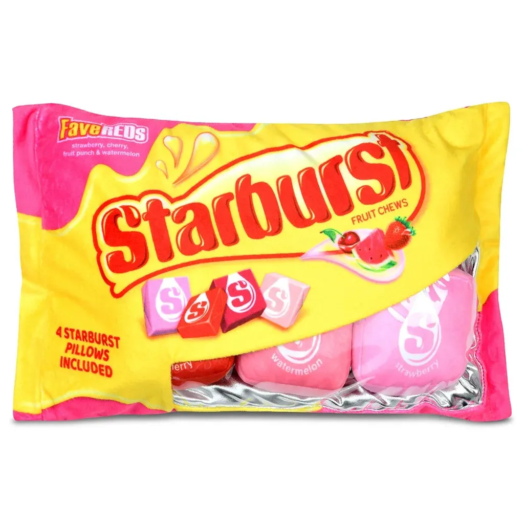 Iscream Starburst Fave Reds Fleece Plush
