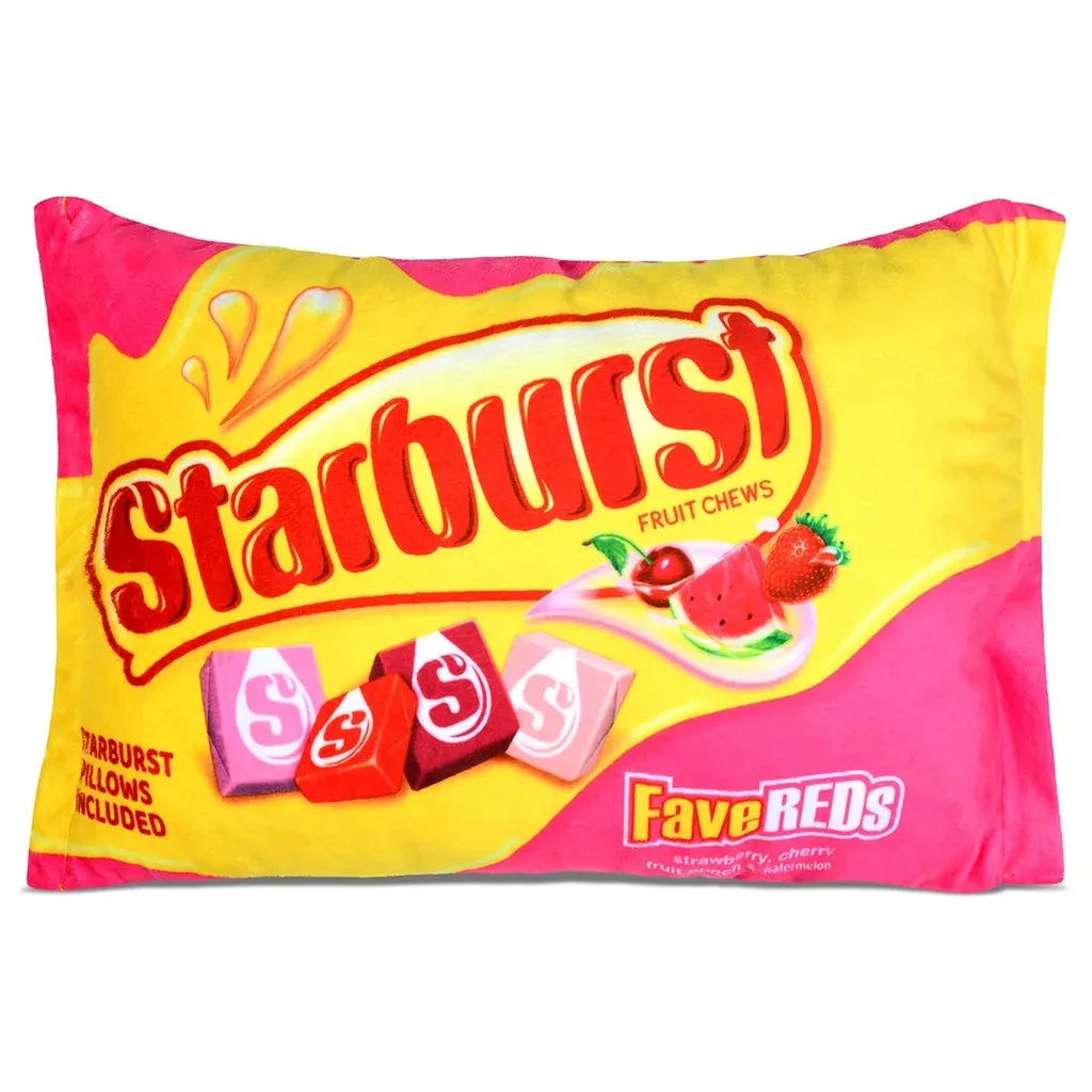 Iscream Starburst Fave Reds Fleece Plush