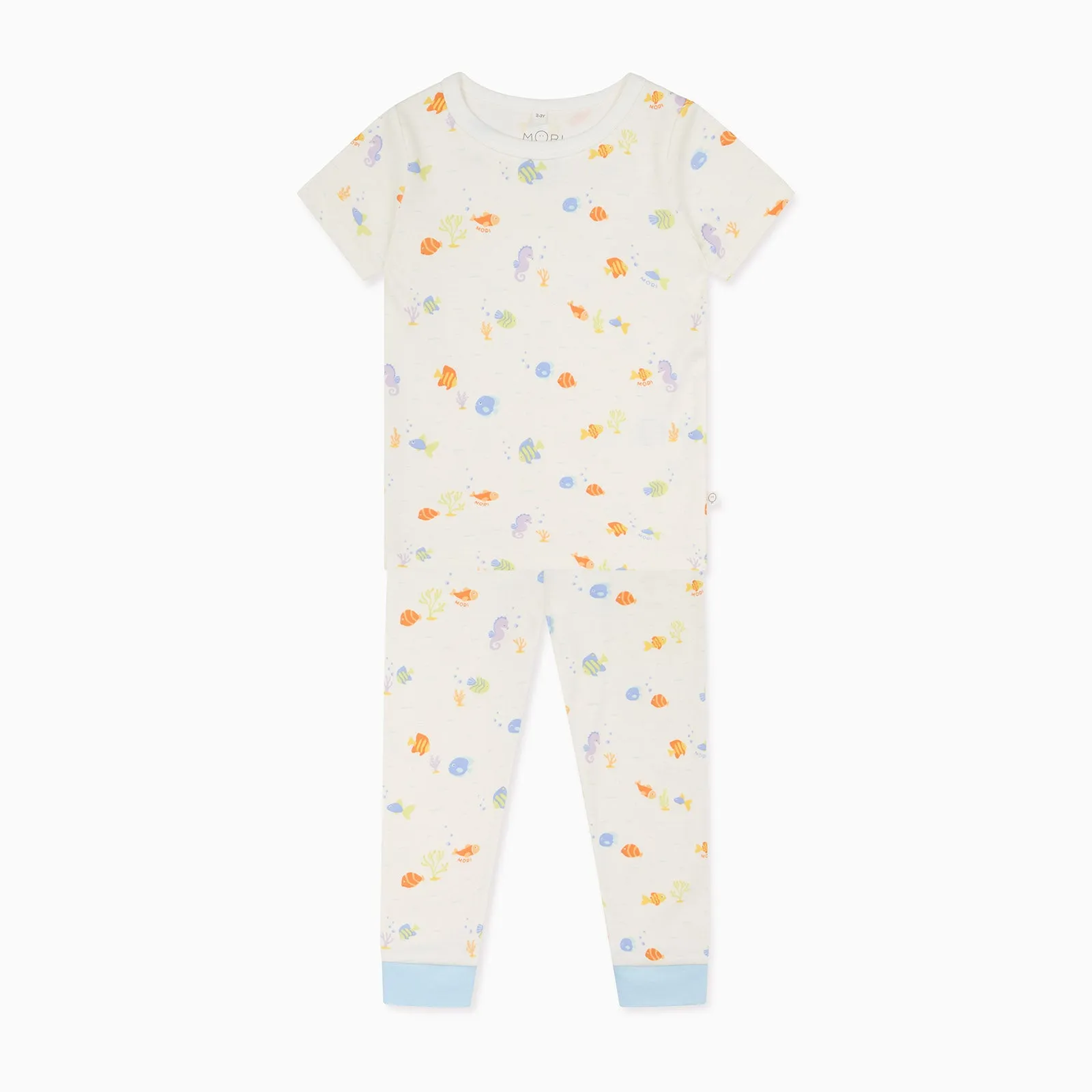 Little Fish Short Sleeve Pajama Set