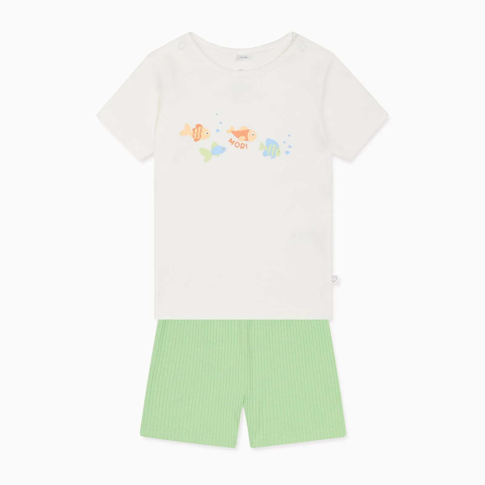 Little Fish Summer Pajama Set