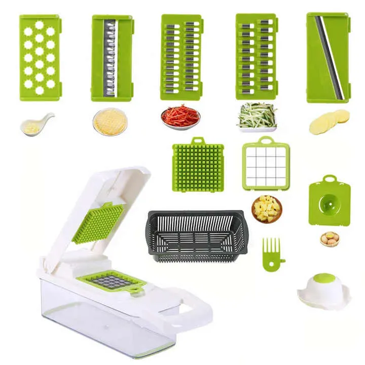 Manual Mandoline Fruit Vegetable-ماندولين قطاعة فواكه