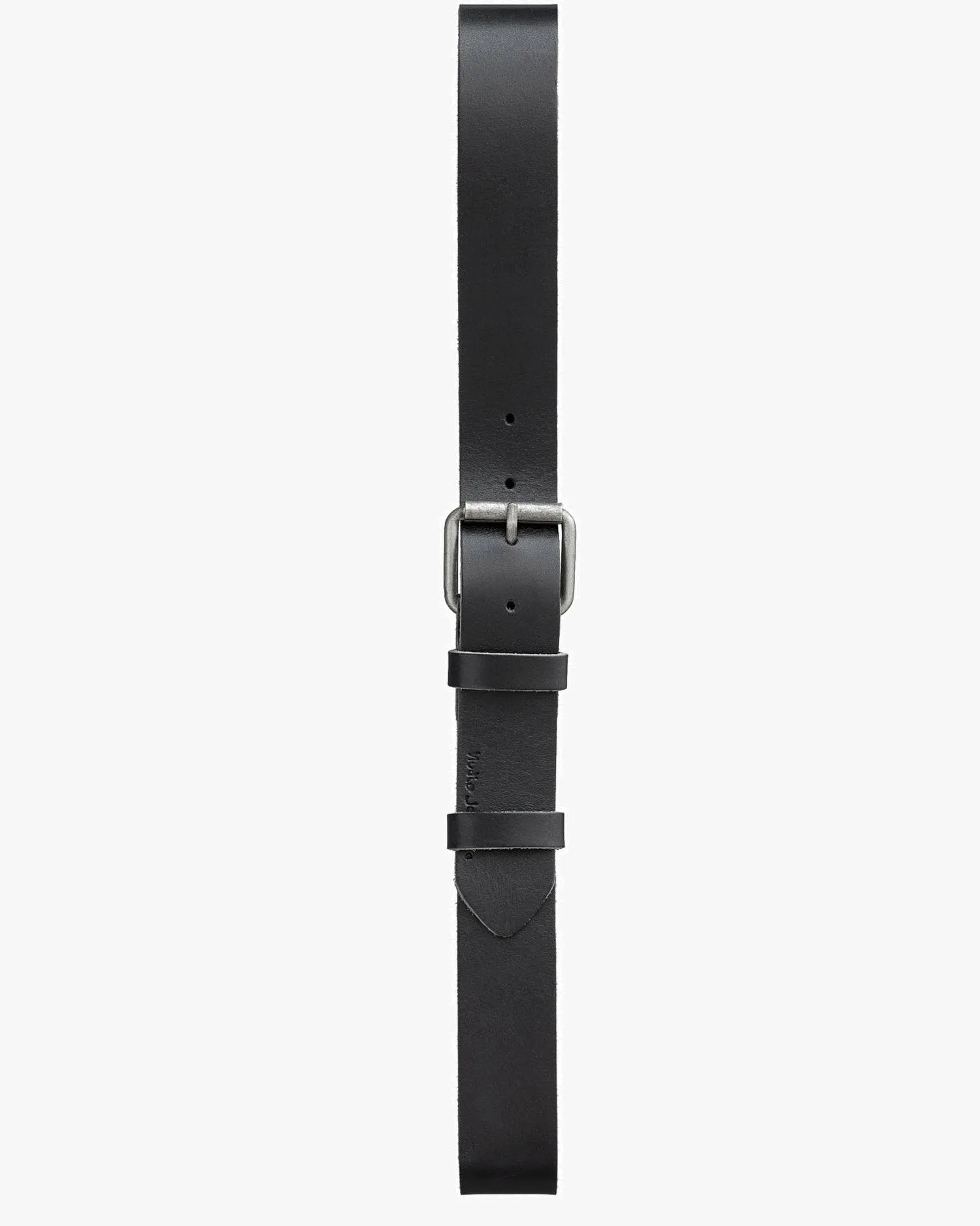 Nudie Jeans Pedersson Leather Belt - Black