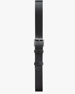 Nudie Jeans Pedersson Leather Belt - Black