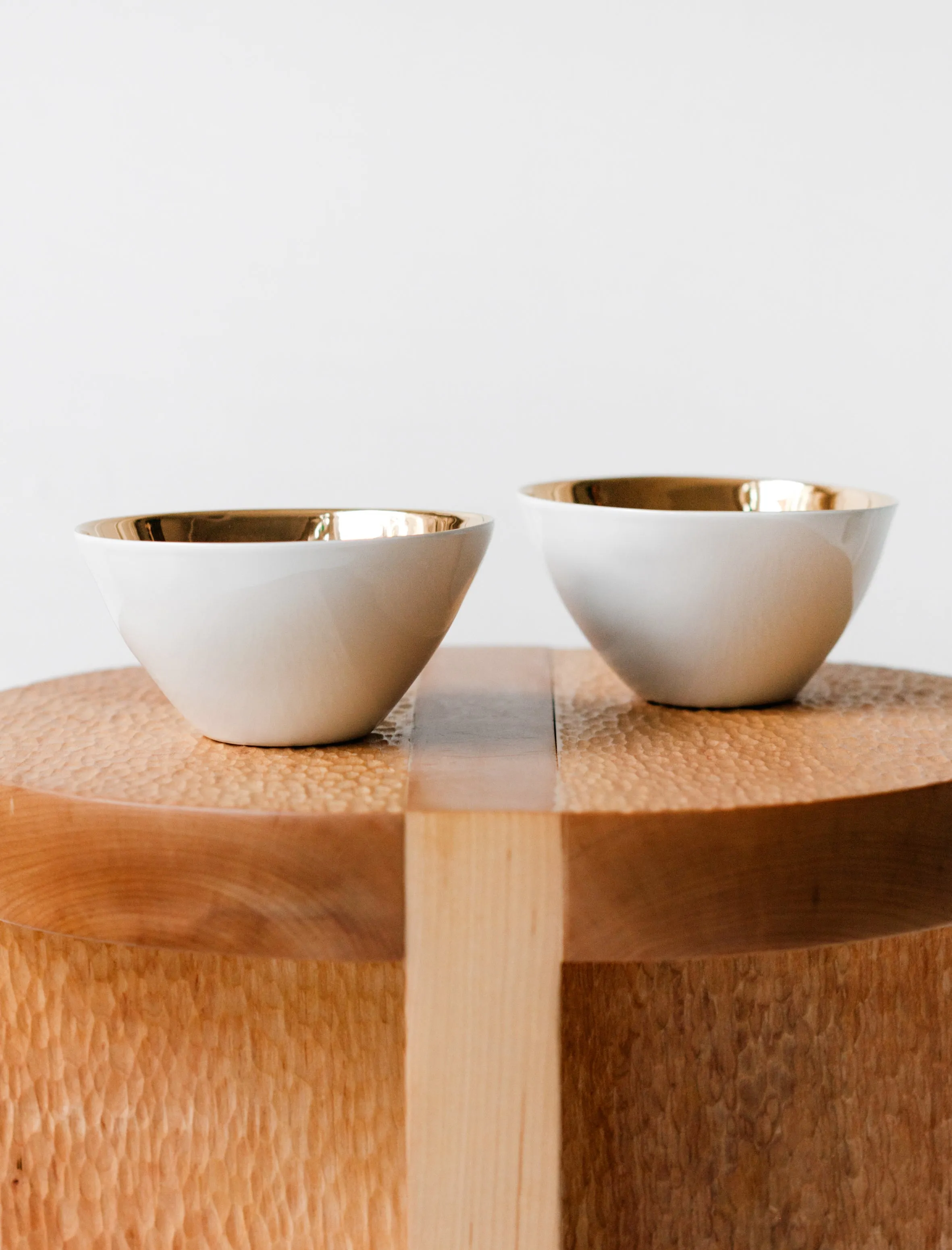 Small Bowl Porcelain Gold