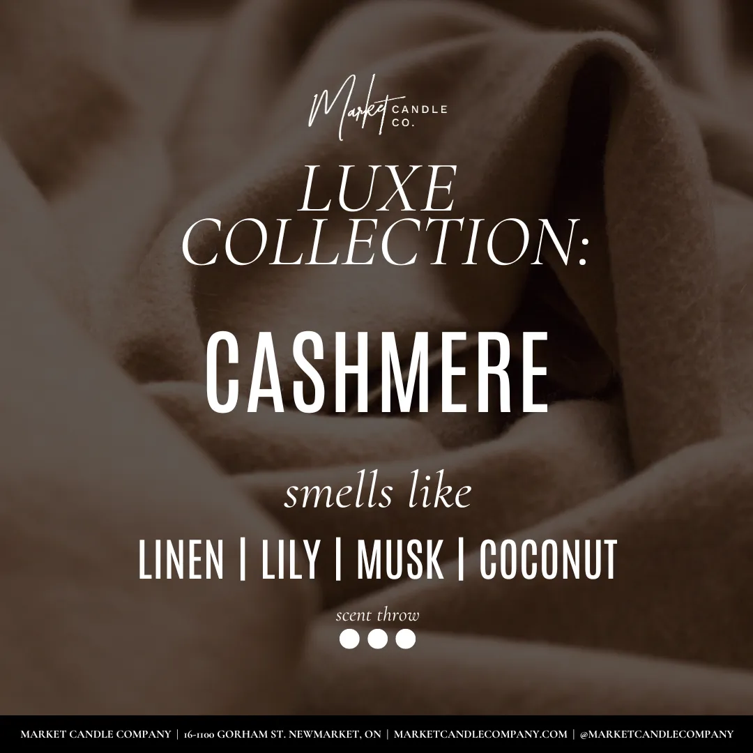 Soy Wax Candle || Cashmere