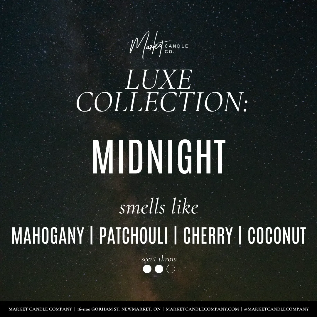 Soy Wax Candle || Midnight