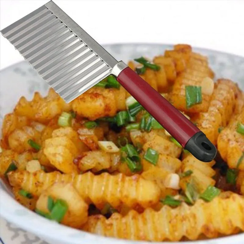 Stainless Steel Wavy Edged Potato Cutter