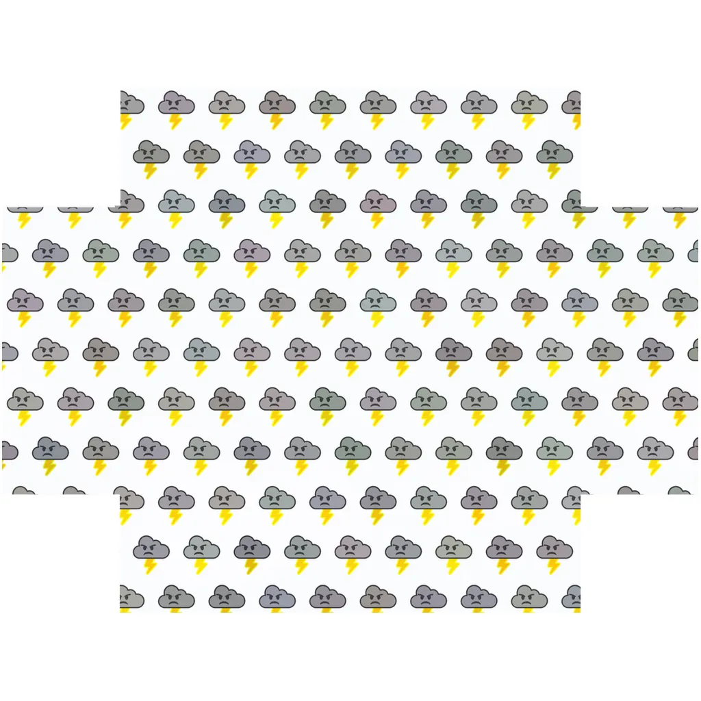 Storm Emoji Crib Sheet